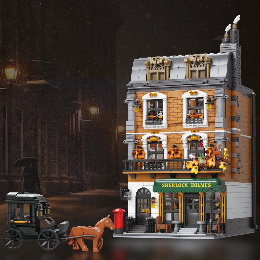 Pantasy 85014 Sherlock Holmes Baker Street, 3087+ Klemmbausteine