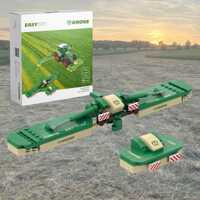 KRONE® EasyCut B1000 &amp; F320 1:32 Mähwerk Modell, 264 Bausteine