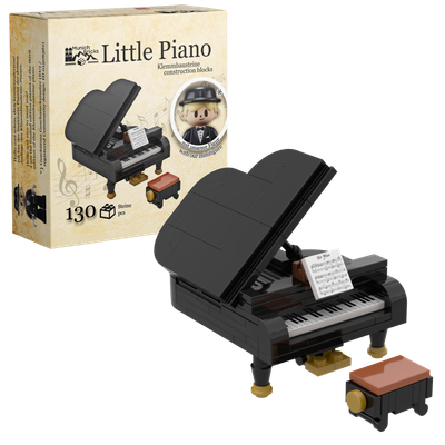 Little Piano Bauset Klavier, 130 Klemmbausteine