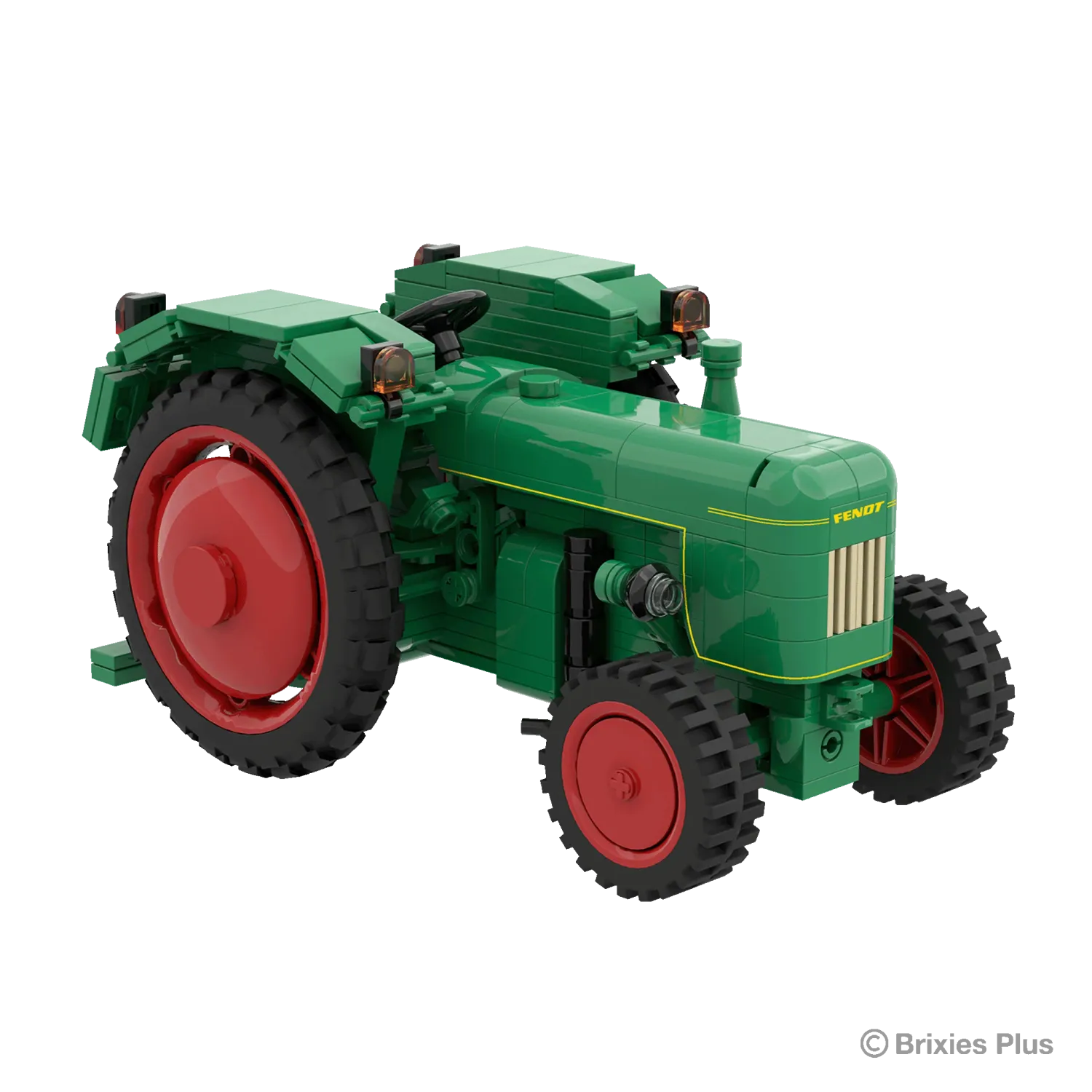 BRIXIES Plus Fendt Dieselross F28, 326 Bausteine