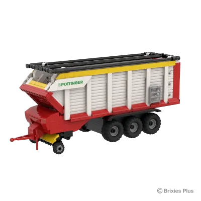 BRIXIES Plus Pöttinger Jumbo, 585 Bausteine