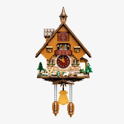 Pantasy 85027 Cuckoo Clock Kuckucksuhr, 2163 Bausteine