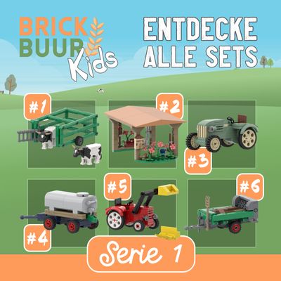 brickbuur Kids Serie 1 Megapack alle Sets
