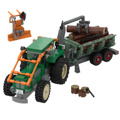 Bundle: Schlüter 1500 TVL Forst + Rückewagen Bundle: Schlüter 1500 TVL Forst + Rückewagen