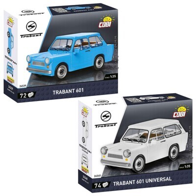 COBI Trabant "Trabi" 24539 Classic / 24540 Universal Modell COBI Trabant "Trabi" 24539 Classic / 24540 Universal Modell