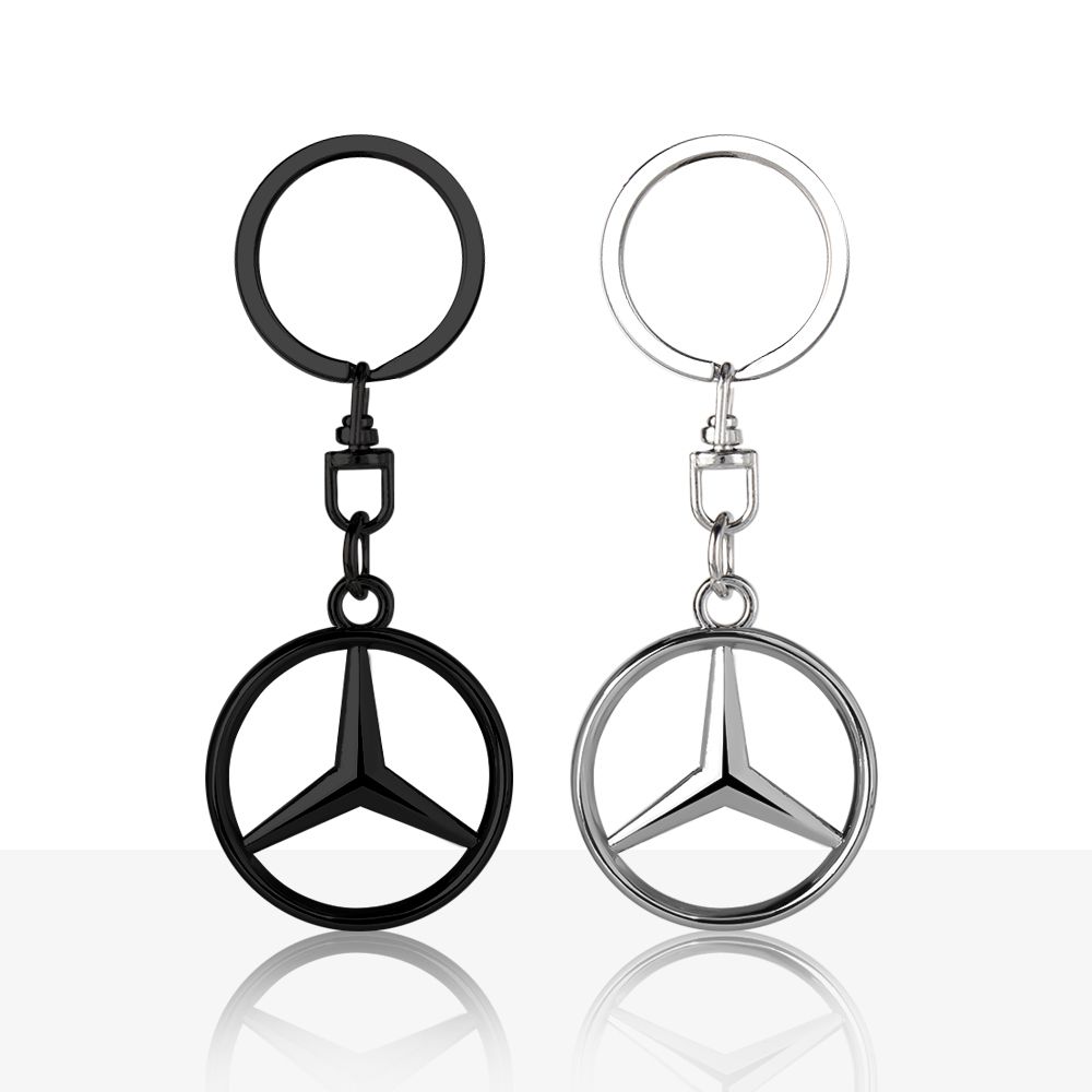 1 stücke Auto Styling Abzeichen Metall Schlüssel bund Schlüssel ring Zubehör für Mercedes Benz W203 W204 W205 W211 W212 Amg neue A/B/C/E/S-Klasse