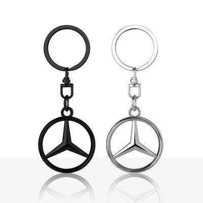 1 stücke Auto Styling Abzeichen Metall Schlüssel bund Schlüssel ring Zubehör für Mercedes Benz W203 W204 W205 W211 W212 Amg neue A/B/C/E/S-Klasse