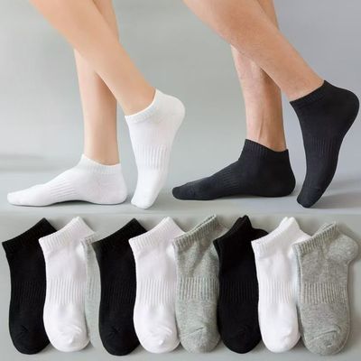 1/10pairs Invisible Boat Socks Ankle Liner Sock for Women Men No Show Anti Slip Breathable Running Sports Low Cut Sock Summer