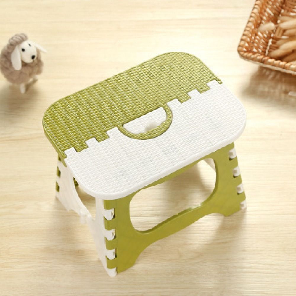 New Thickened Folding Small Stool Space-saving Lightweight Step Stool Plastic Fishing Bench Outdoor
