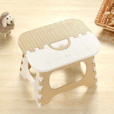 New Thickened Folding Small Stool Space-saving Lightweight Step Stool Plastic Fishing Bench Outdoor