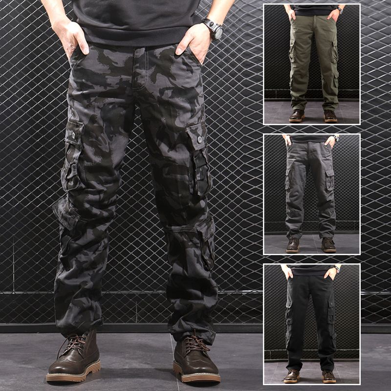 Men's Tactical Cargo Pants Men Camouflage Sweatpants Amazon Joggers  Sports Joggers Loose Fit Streetwear Male Hiking Pants