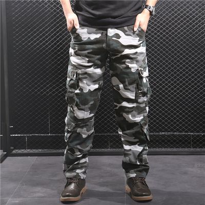 Men's Tactical Cargo Pants Men Camouflage Sweatpants Amazon Joggers  Sports Joggers Loose Fit Streetwear Male Hiking Pants