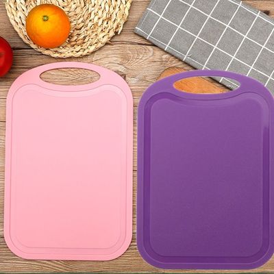 Plastic Chopping Board 25*16cm Baby Food Supplement Cutting Board Non-Slip Fruit Vegetable Chopping Board Kitchen Accessories