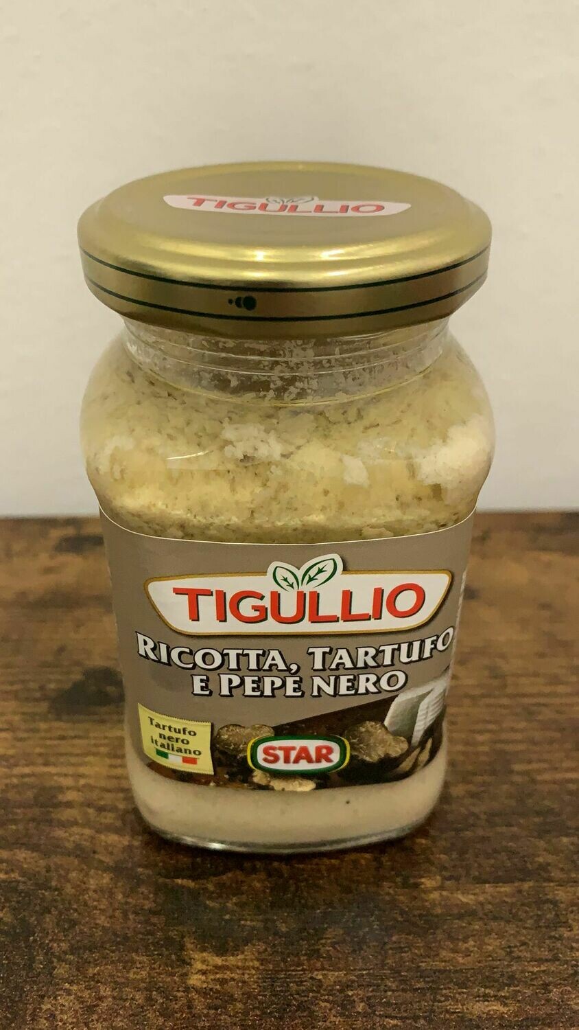 Tigullio Ricotta,Tartufo e Pepe Nero