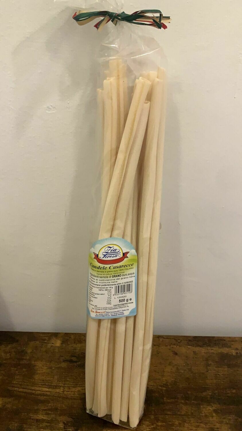 Pasta Candele Casarecce Zia Teresa