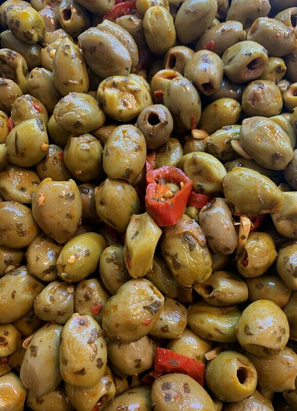 Olive Verdi All`Calabrese