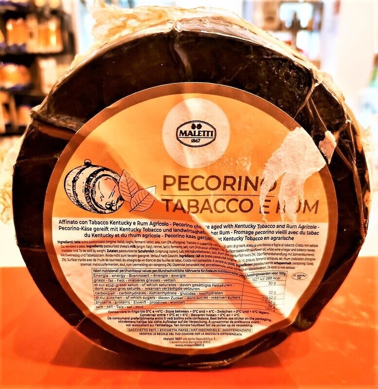 Pecorino Di Amatrice Tabaco Y Ron