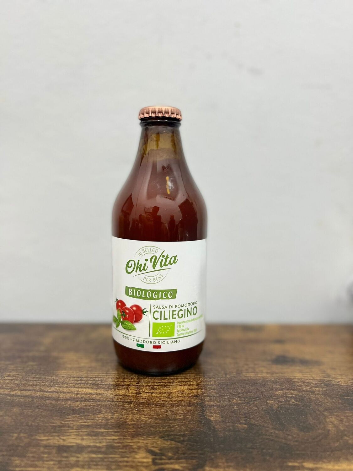 Ohi Vita Biologico Salsa di pomodoro Ciliegino
