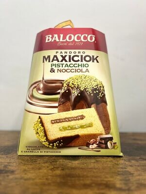 Balocco Pandoro Maxiciok Pistacchio & Nocciola