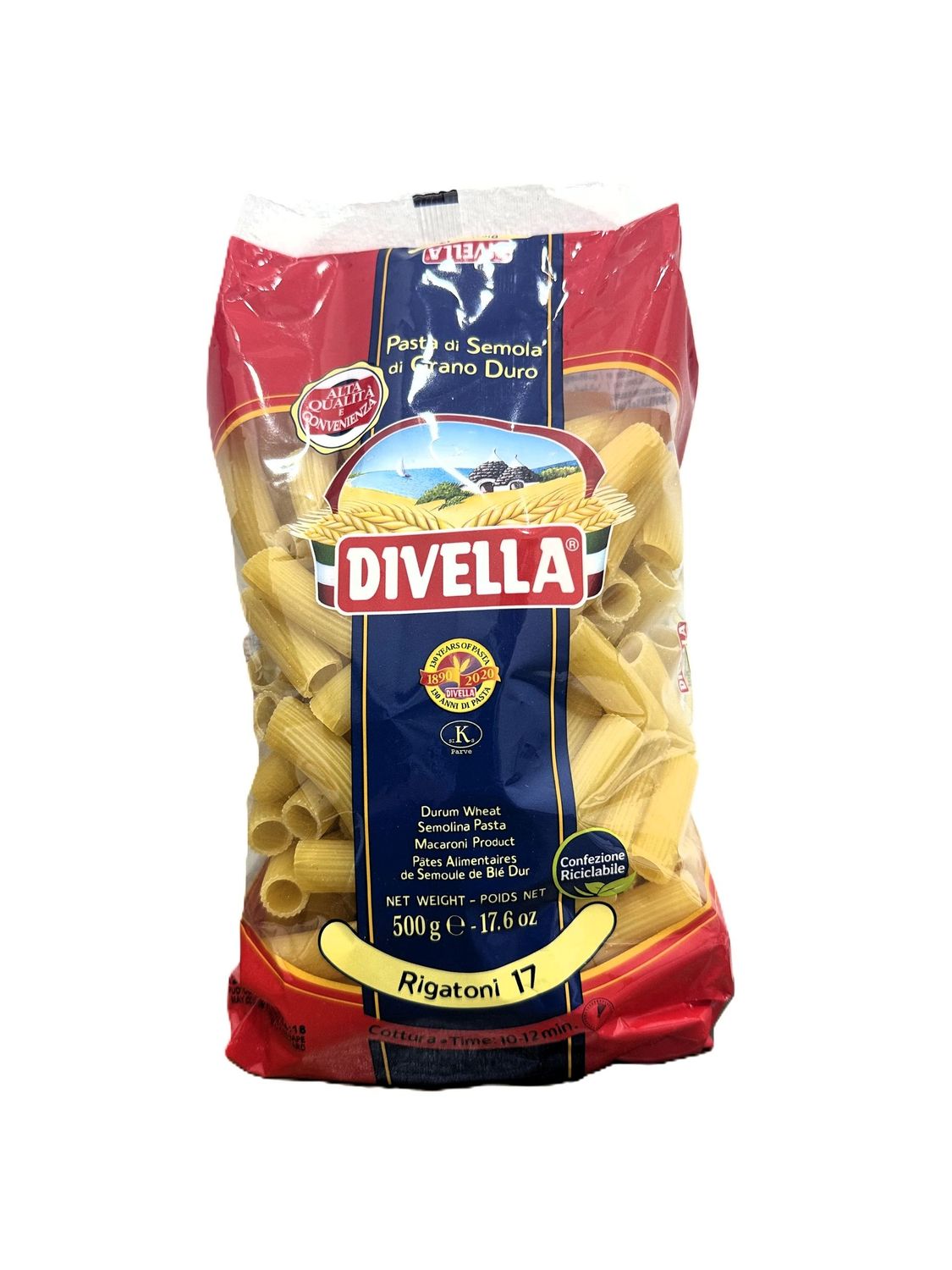 Pasta Divella Rigatoni n.17