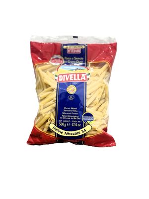 Pasta Divella Penne Mezzani n. 34
