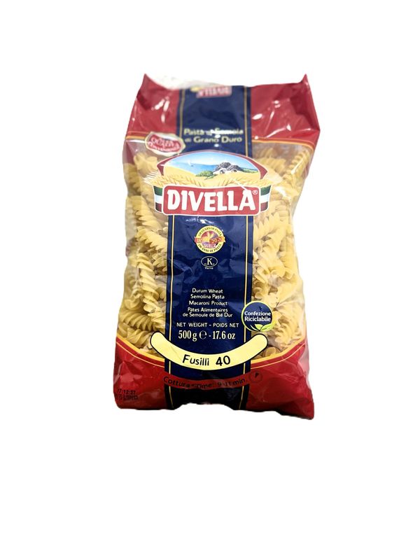 Pasta Divella Fusilli n .40