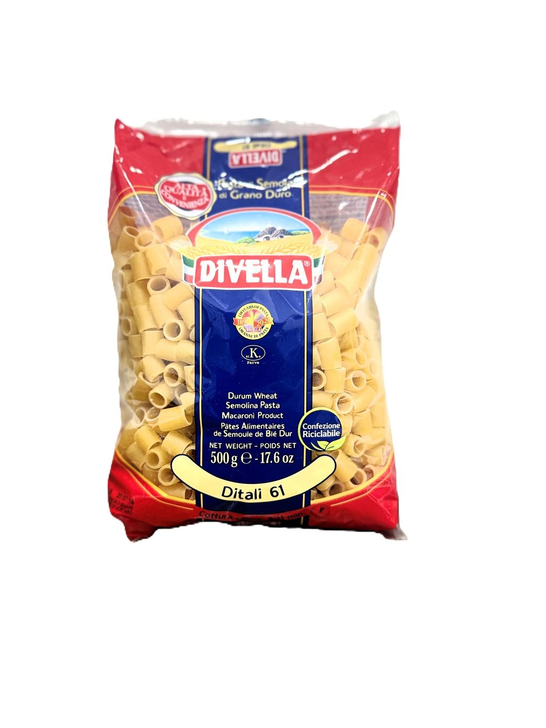 Pasta Divella Ditali n. 61