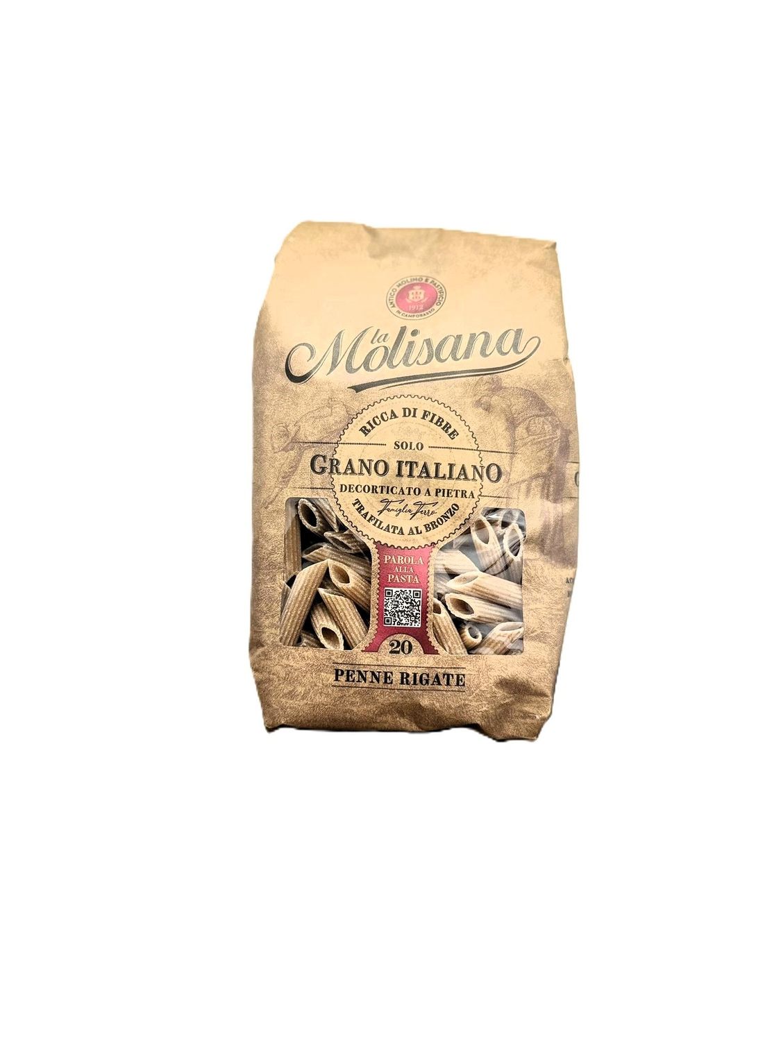 Pasta La Molisana   Penne Rigata Integrale n. 20