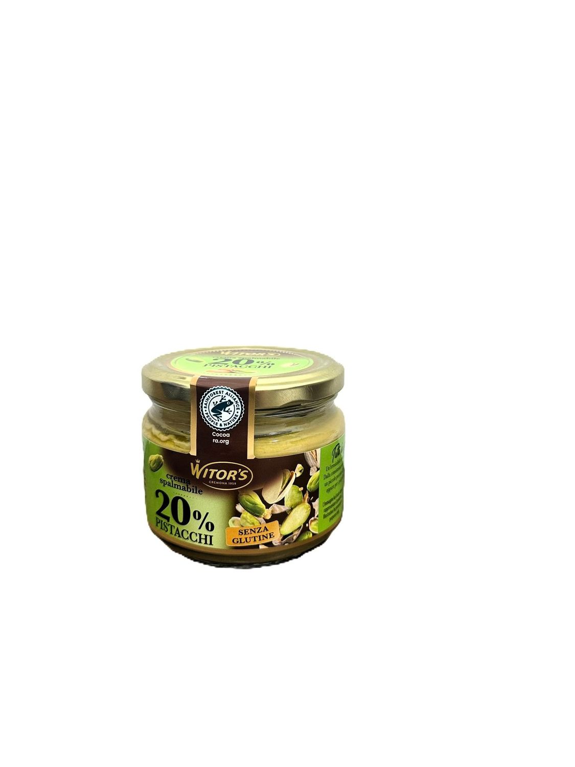 Crema Spalmabile al Pistacchi Witor's