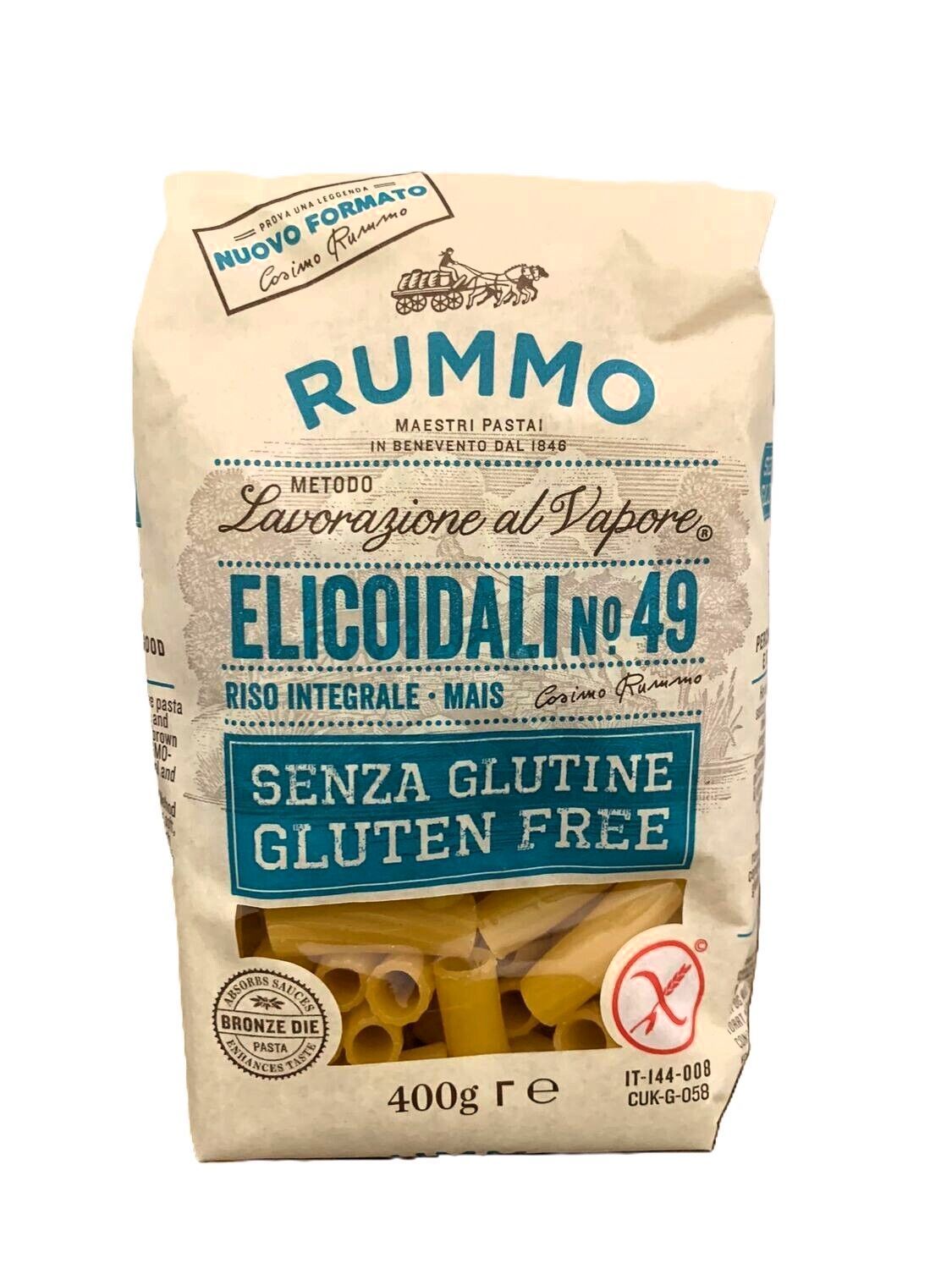 Pasta Rummo Elicoidali n.49  Gluten Free