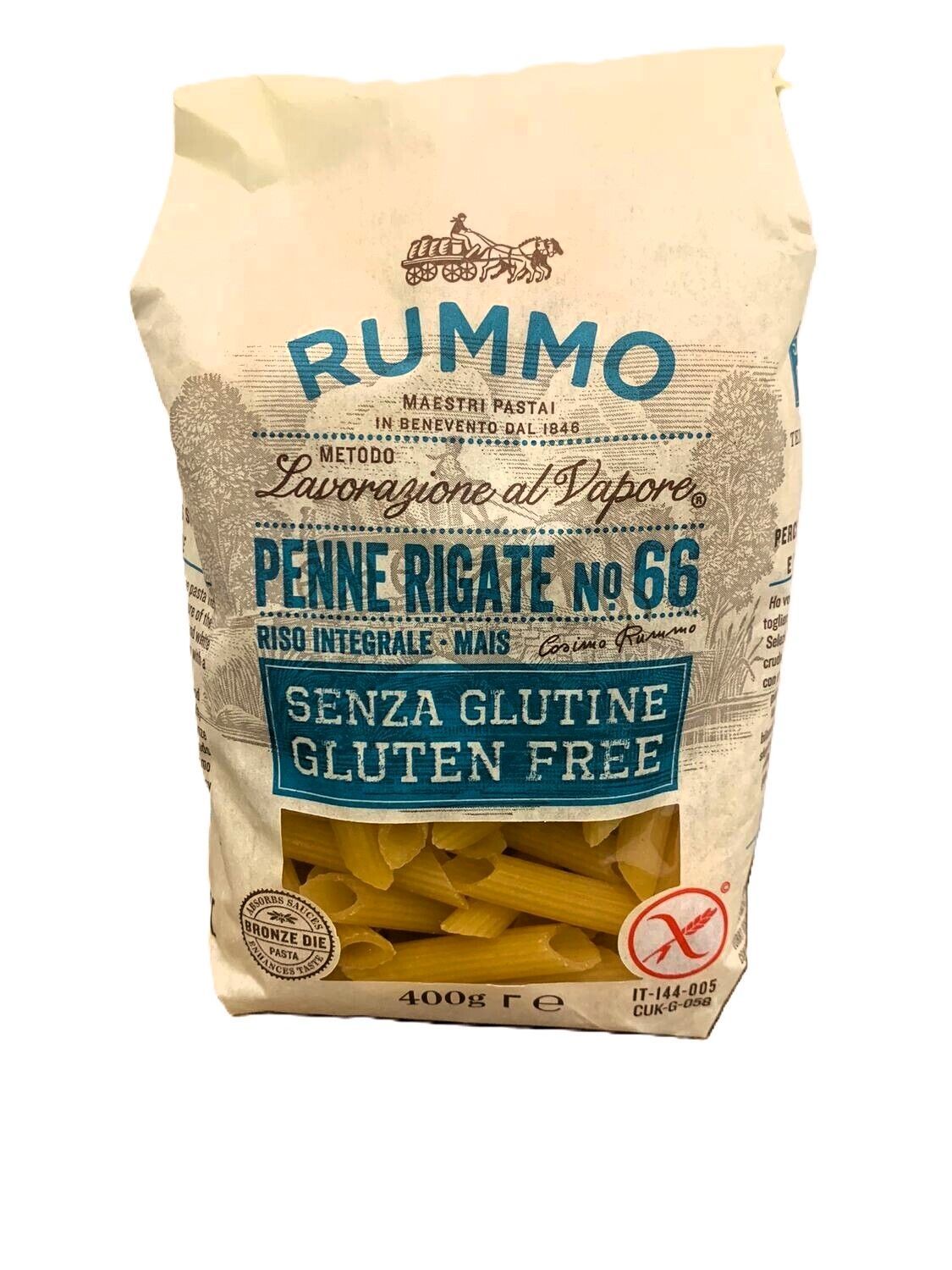 Pasta Rummo Penne Rigate n. 66 Gluten Free
