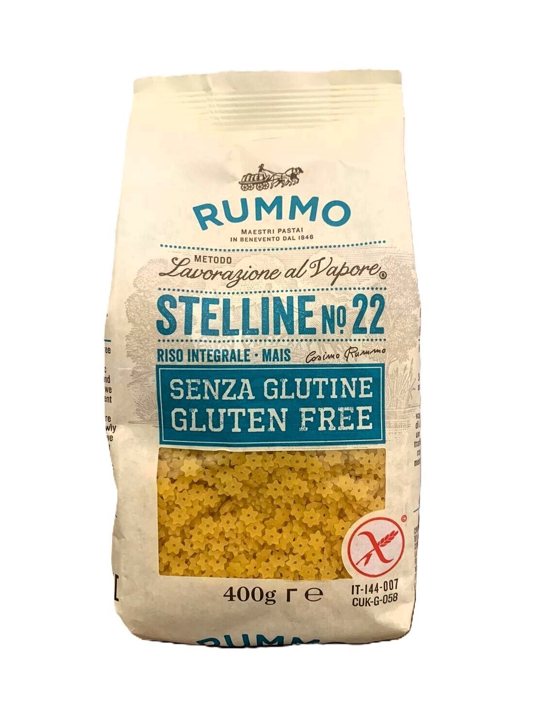 Pasta Rummo Stelline n. 22  Gluten Free