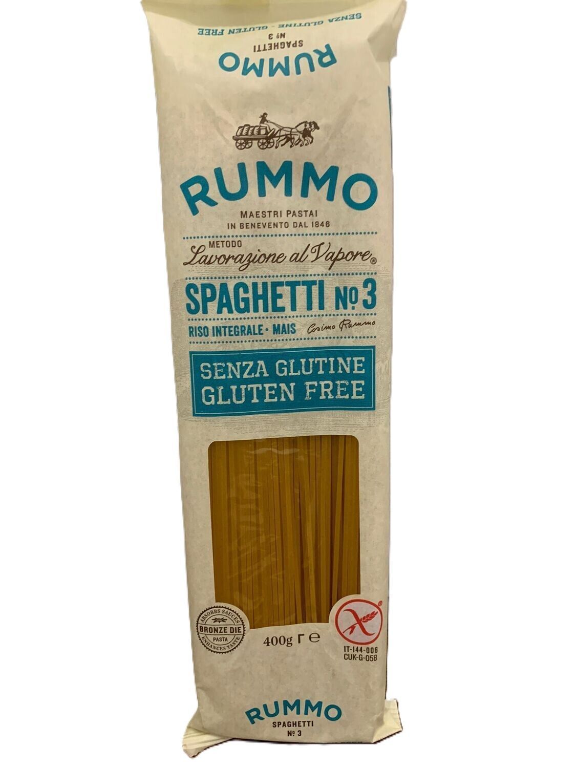 Pasta Rummo Spaghetti n.3 Gluten Free