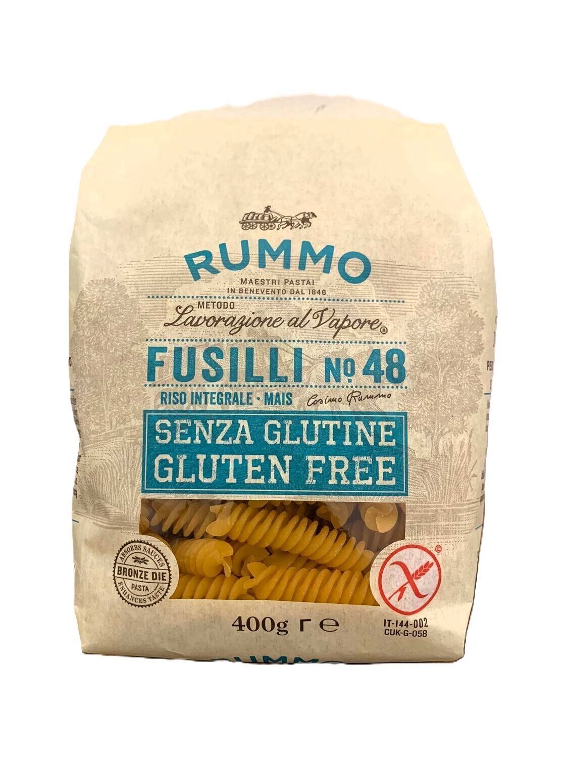 Pasta Rummo Fusilli n. 48 Gluten Free
