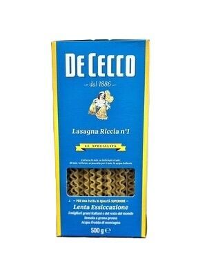 Lasagna Riccia De Cecco
