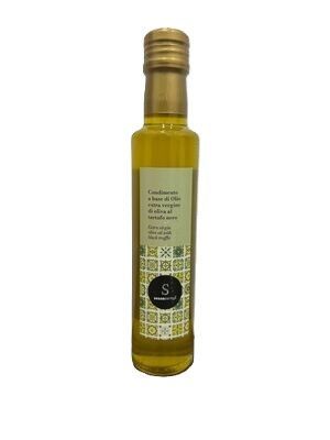 Olio extra vergine  d'oliva al tartufo nero