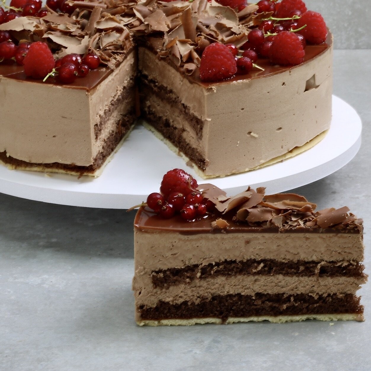Schokoladen Sahnetorte