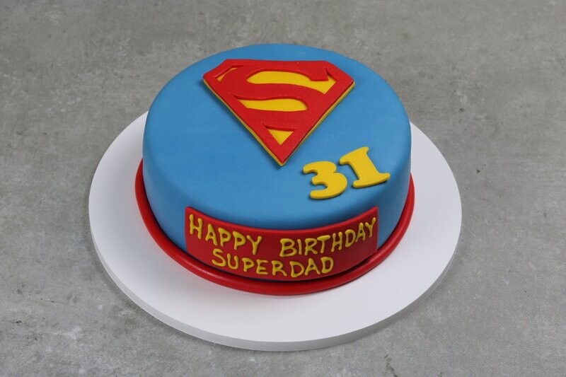 Superman Cake