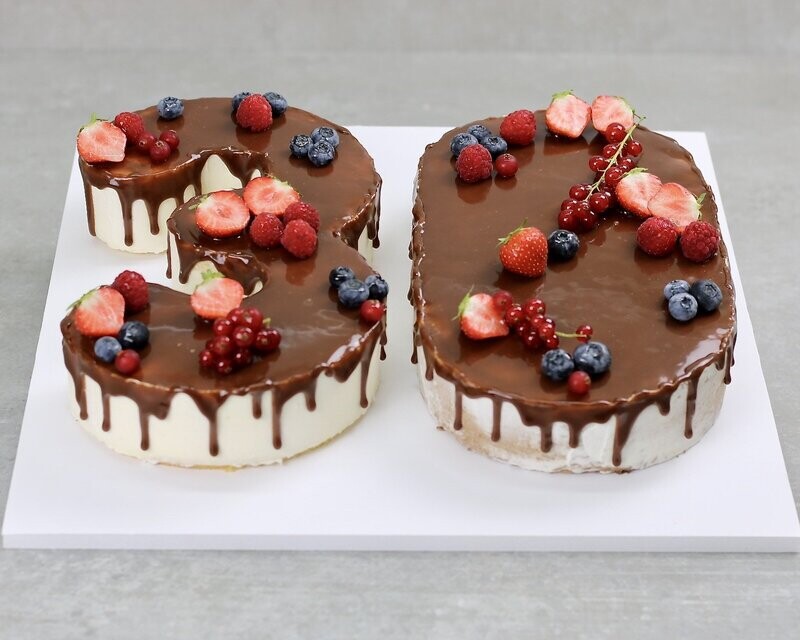 Zahlen  - Torte