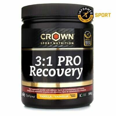 Recuperador muscular (3:1 Recovery+ con aislado de Whey) - Crown Sport  Nutrition, suplementación deportiva