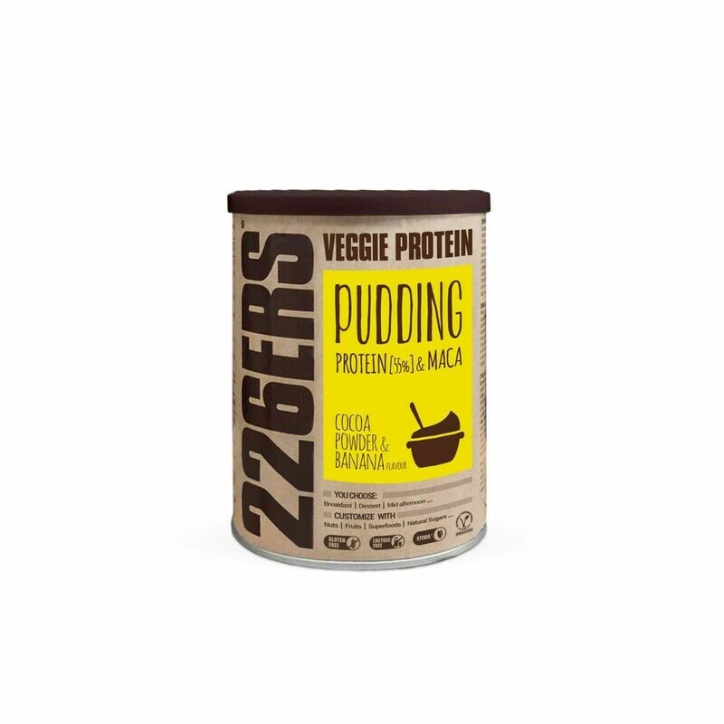 VEGGIE PROTEIN PUDDING – Proteína de guisante + Maca
