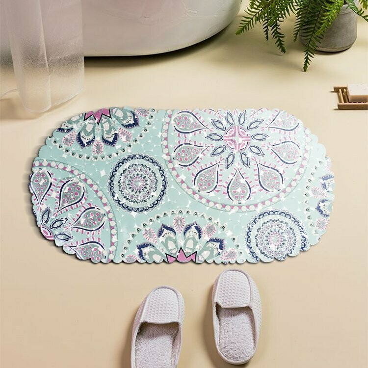 Stramonium Design:  Oval ShapeBathtub Mat