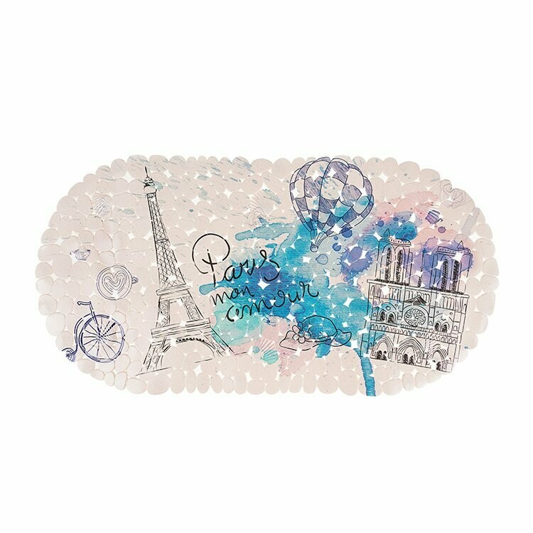 Tower Design:  Oval Shape Bathtub Mat
