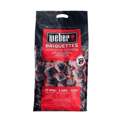 ნახშირის ბრიკეტები Weber 8კგ.