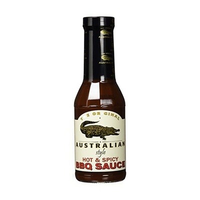 The Original Australian Hot &amp; Spicy BBQ Sauce 355მლ.