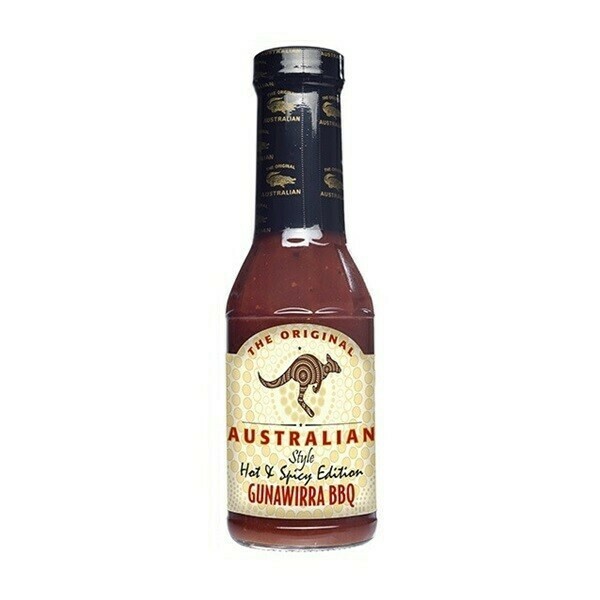 The Original Australian Gunawirra Hot &amp; Spicy BBQ Sauce 355მლ.