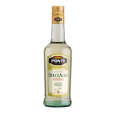 PONTI თეთრი ბალზამირებული ყურძნის ძმარი, 500მლ.