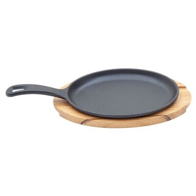 Cast iron pan