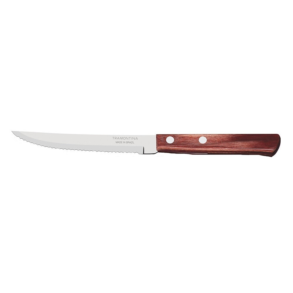 სტეიკის დანა 5&quot; CHURRASCO,  წითელი Polywood ტარი