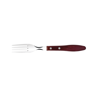 ჩანგალი Jumbo CHURRASCO, წითელი Polywood ტარი